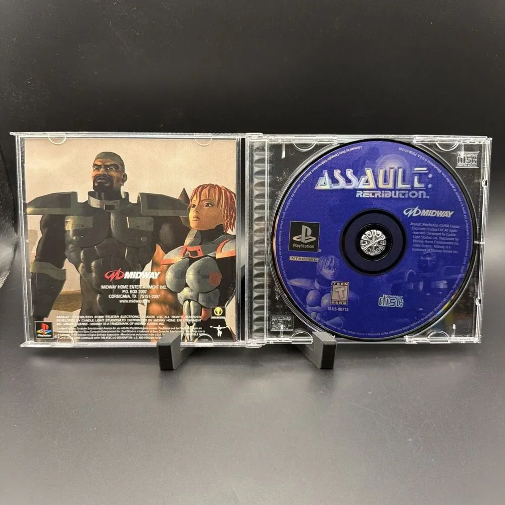 Assault: Retribution (PlayStation 1 PS1) CIB COMPLETE